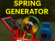 Make Spring Free Electricity 15Kw Generator With Alternator And Spring Engine Free Energy Generator